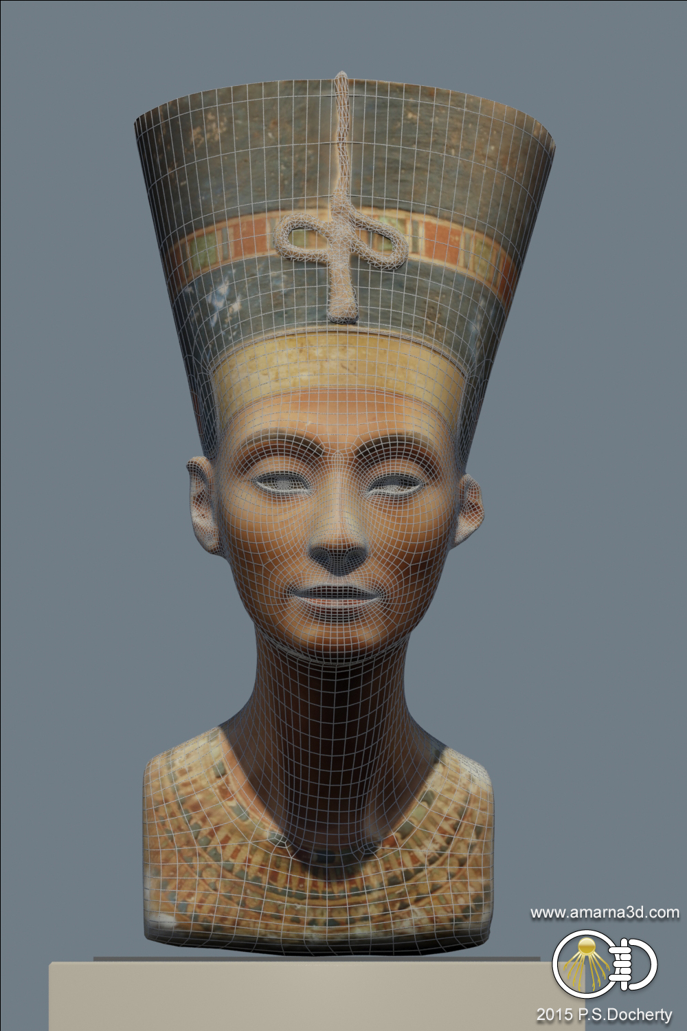 Amarna 3D - Nefertiti Bust 3D Reconstruction
